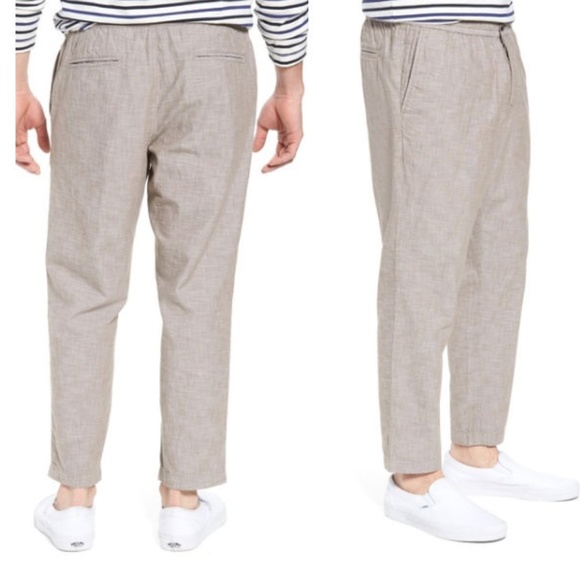 1901 Crop Chambray Chino Pants Small - READ - Picture 10 of 11